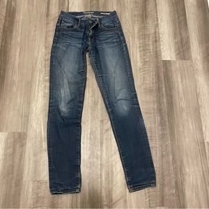 Vintage Y2K Guess low rise skinny straight jeans